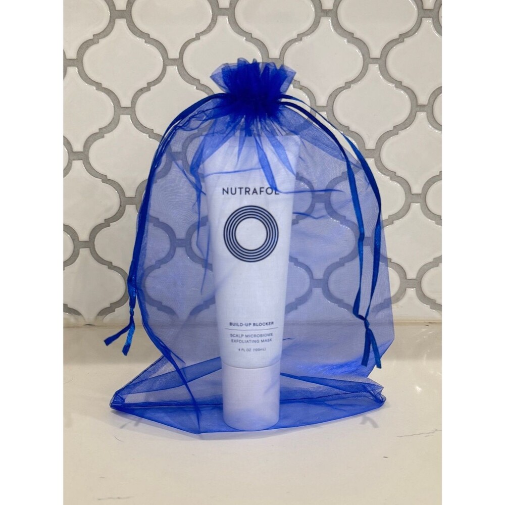 NEW Nutrafol Build-Up Blocker Scalp Microbiome Exfoliating Mask 4oz Sealed